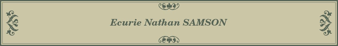 Ecurie Nathan SAMSON